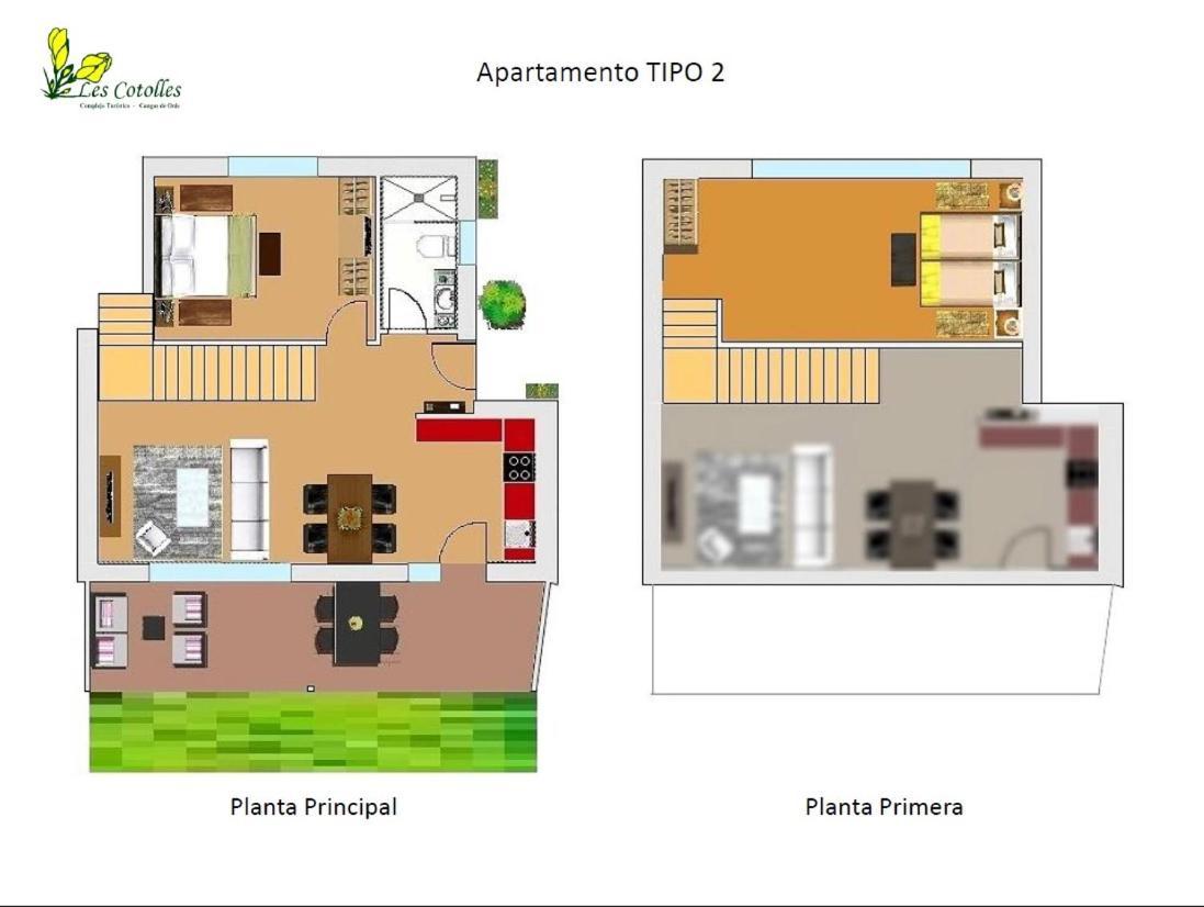 Complejo Turístico Les Cotolles Apartamento Onís Exterior foto